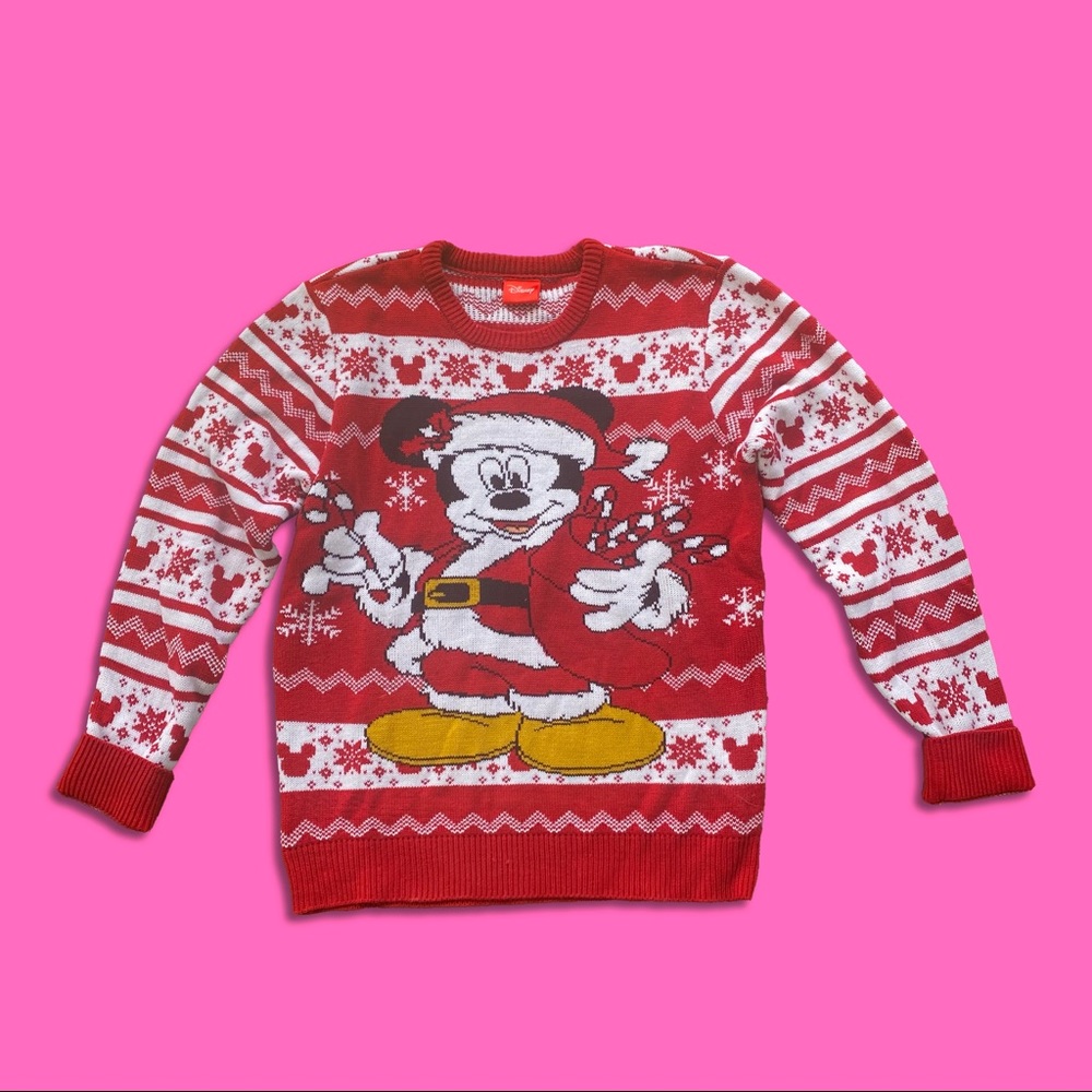 DISNEY MICKEY MOUSE CHRISTMAS SWEATER